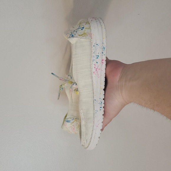 Hey Dude Youth Wendy Sugar Vibes Canvas Shoes Size 3 Ladies 4 - Picture 4 of 12